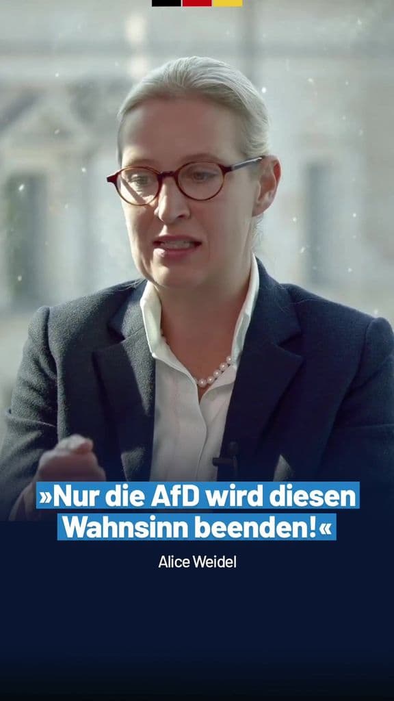 Nur die AfD wird diesen Wahnsinn beenden! - Alice Weidel und Tino Chrupalla im Interview mit AUF1.tv #migration #badoeynhausen #afd #fyp 