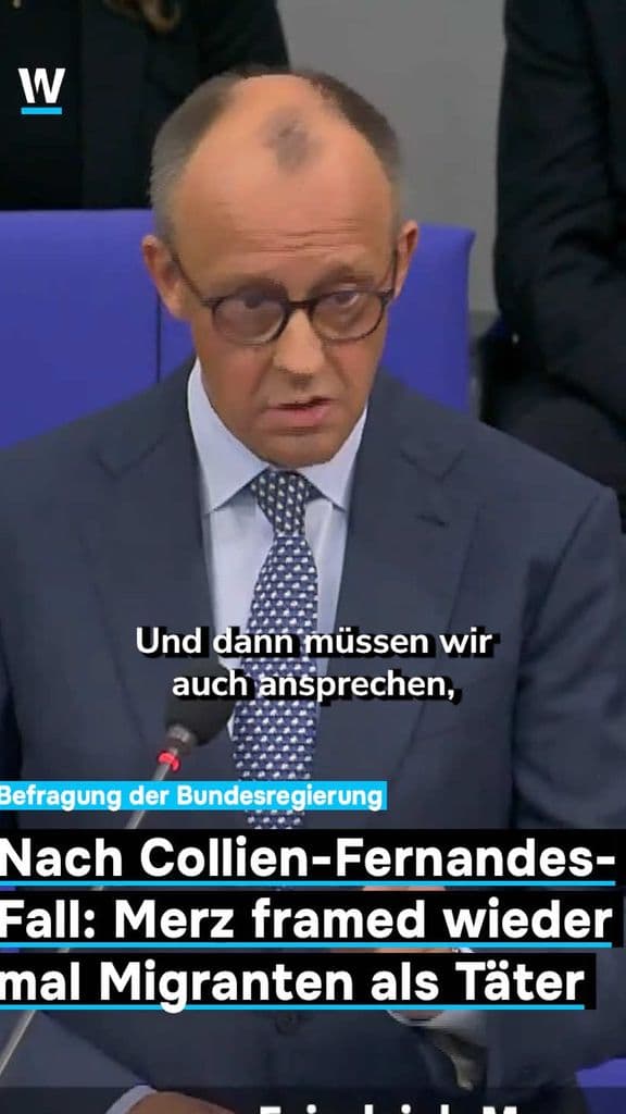 Bei der Regierungsbefragung im Bundestag vom 25. März ging es im Zuge der Vorwürfe von Collien Fernandes gegen ihren Ex-Mann Christian Ulmen hauptsächlich um das Thema Gewalt gegen Frauen. Merz erklärte bei der Befragung, dass nicht nur Frauen über das Thema Gewalt gegen Frauen diskutieren würden, sondern auch viele Männer. "Und ich gehöre dazu", betonte der Kanzler. Allerdings scheinen seine Gedanken dazu nicht um das Problem "Patriarchat" und möglichen Lösungen zu kreisen, sondern schon wieder mal in die ganz falsche Richtung abzuschweifen. Auf die Frage der CSU-Abgeordneten Susanne Hierl, ob die Maßnahmen gegen Gewalt gegen Frauen insgesamt ausreichen, räumte Merz ein: "Ziemlich sicher nicht." Dabei beklagte er die "explodierende Gewalt" – im analogen wie im digitalen Raum. Als er über vermeintliche Ursachen für diese Entwicklungen sprach, schob er in typischer Merz-Manier das Problem Zuwander:innen zu: "Dann müssen wir auch ansprechen, dass ein beachtlicher Teil dieser Gewalt aus den Gruppen der Zuwanderer in die Bundesrepublik Deutschland kommt. Auch das gehört zur Vollständigkeit des Bildes hinzu." #Merz #Bundestag #Kanzler #DigitaleGewalt #GewaltgegenFrauen 